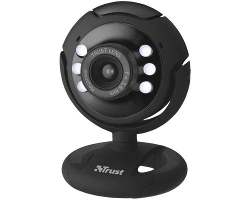 Trust SpotLight WebCam Pro mit integriertem Mikrofon und LED-Licht (1280*1024)