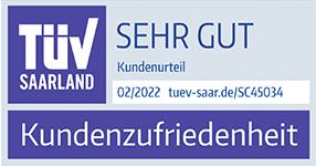 TÜV geprüfter Kundenservice