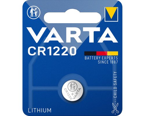 Varta Batterie CR1220 3,0V Lithium Knopfzelle