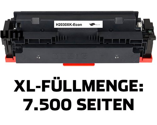 Kompatibel mit HP 415X / W2030X Toner Schwarz jetzt kaufen (7.500 Seiten) von TONERDUMPING (Mit Chip, ohne Füllstandsanzeige)