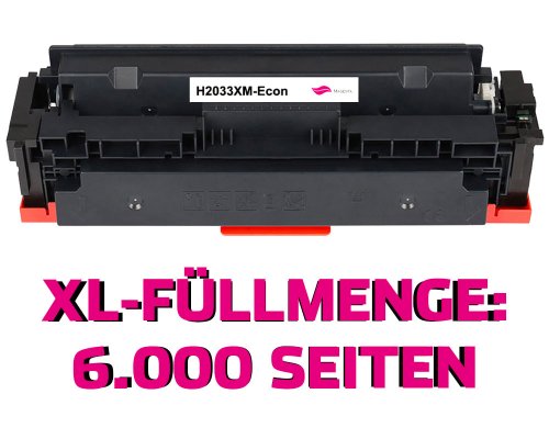 Kompatibel mit HP 415X / W2033X Toner Magenta jetzt kaufen (6.000 Seiten) von TONERDUMPING (Mit Chip, ohne Füllstandsanzeige)