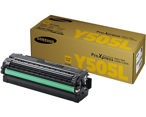 Samsung Y505L Original-Toner CLT-Y505L / HP SU512A jetzt kaufen Gelb