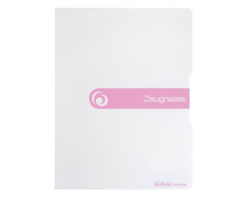 Herlitz Zeugnismappe »easy orga to go«, DIN A4, 20 Hüllen, weiß