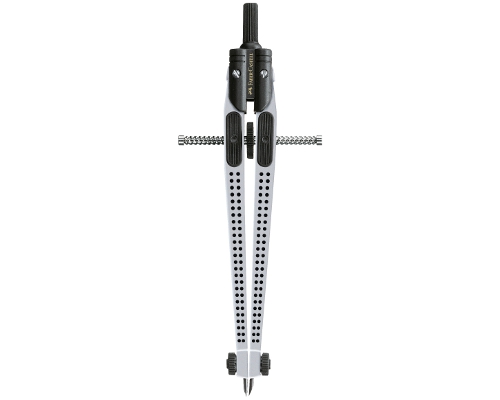 Faber-Castell Schnellverstellzirkel GRIP Design, silber